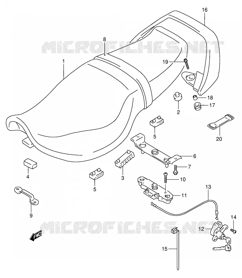 SEAT Suzuki MOTO 900 RF 1994  RF900RR(E2)