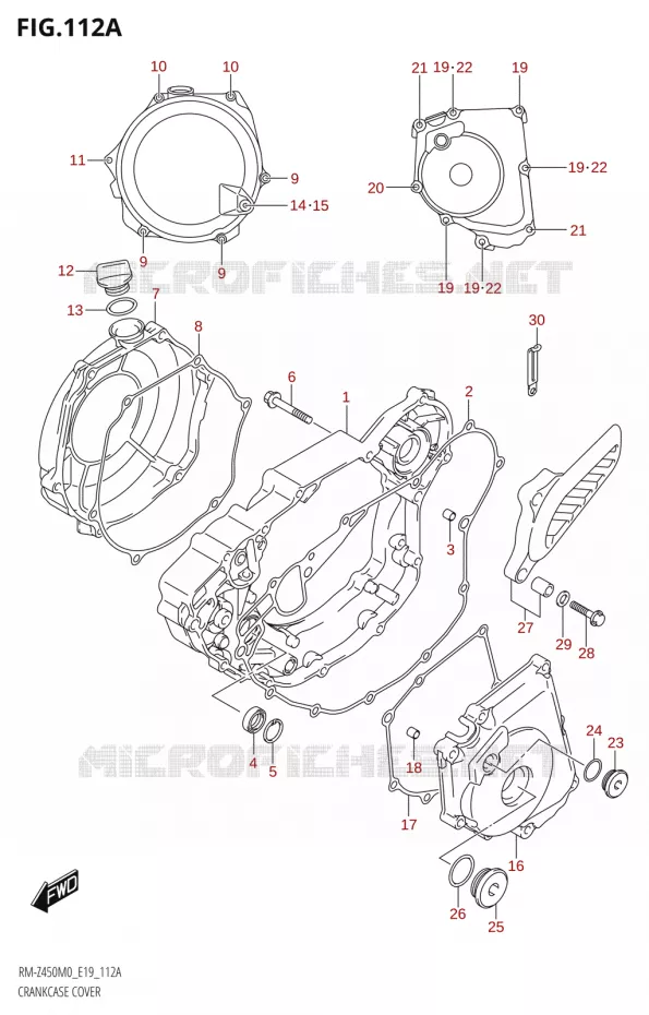 CASING Suzuki MOTO 450 RM-Z 2020  RM-Z450 M0 (E19)