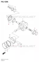 CRANKSHAFT for Suzuki BURGMAN 400 2019