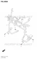 FOOTREST BRACE for Suzuki BURGMAN 400 2019