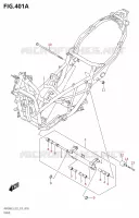 FRAME for Suzuki BURGMAN 400 2019