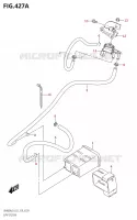 FUEL EVAP SYSTEM for Suzuki BURGMAN 400 2019
