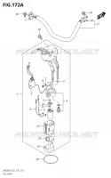 FUEL PUMP for Suzuki BURGMAN 400 2019