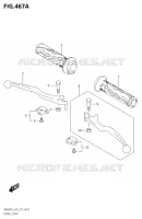 HANDGRIPS   LEVERS  for Suzuki BURGMAN 400 2019