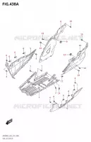 LOWER FAIRING for Suzuki BURGMAN 400 2019