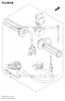 OPTIONSL (GRIP HEATER SET) for Suzuki BURGMAN 400 2019