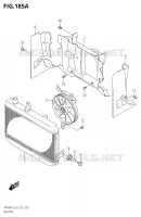 RADIATOR for Suzuki BURGMAN 400 2019