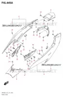 REAR FAIRING for Suzuki BURGMAN 400 2019