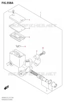 REAR MASTER CYLINDER for Suzuki BURGMAN 400 2019
