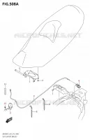 SEAT LOCK for Suzuki BURGMAN 400 2019