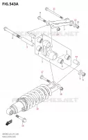 SHOCK ABSORBER LINKAGE for Suzuki BURGMAN 400 2019