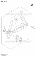 SWINGARM for Suzuki BURGMAN 400 2019