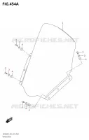 WINDSCREEN for Suzuki BURGMAN 400 2019