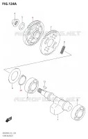 CRANK BALANCER for Suzuki BURGMAN 400 2020