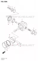 CRANKSHAFT for Suzuki BURGMAN 400 2020