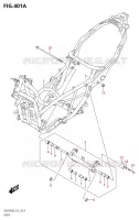 FRAME for Suzuki BURGMAN 400 2020