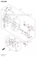 FRONT CALIPER for Suzuki BURGMAN 400 2020