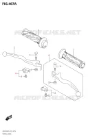 HANDGRIPS   LEVERS  for Suzuki BURGMAN 400 2020