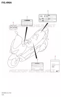 LABELTTE (E02) for Suzuki BURGMAN 400 2020