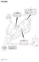 LABELTTE (E19) for Suzuki BURGMAN 400 2020