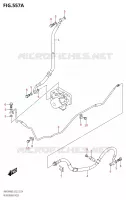 REAR BRAKE HOSE for Suzuki BURGMAN 400 2020