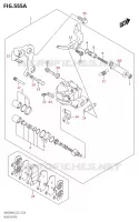 REAR CALIPER for Suzuki BURGMAN 400 2020