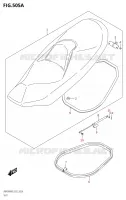SEAT for Suzuki BURGMAN 400 2020