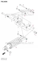 SHOCK ABSORBER LINKAGE for Suzuki BURGMAN 400 2020