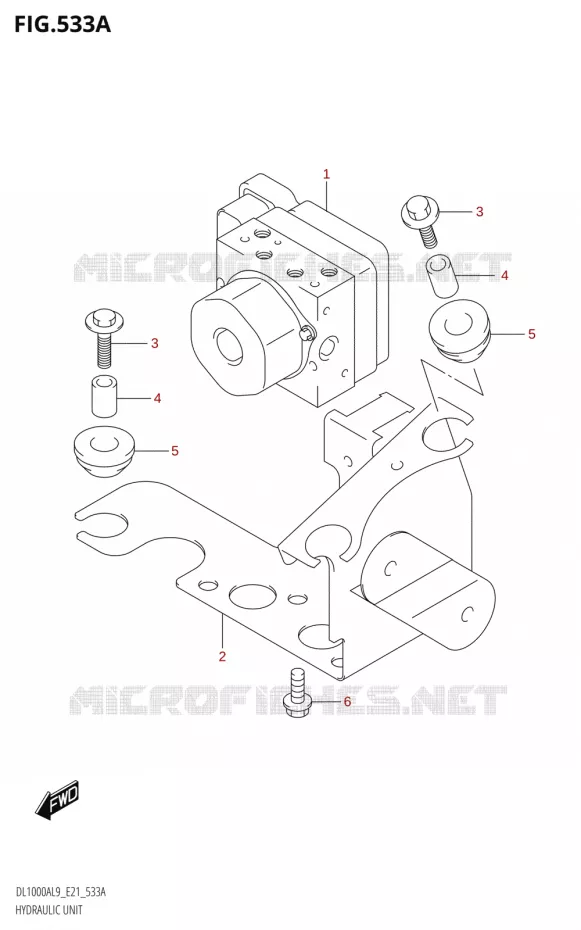 ABS SYSTEM Suzuki MOTO 1000 V-STROM 2019  DL1000A L9 (E21)