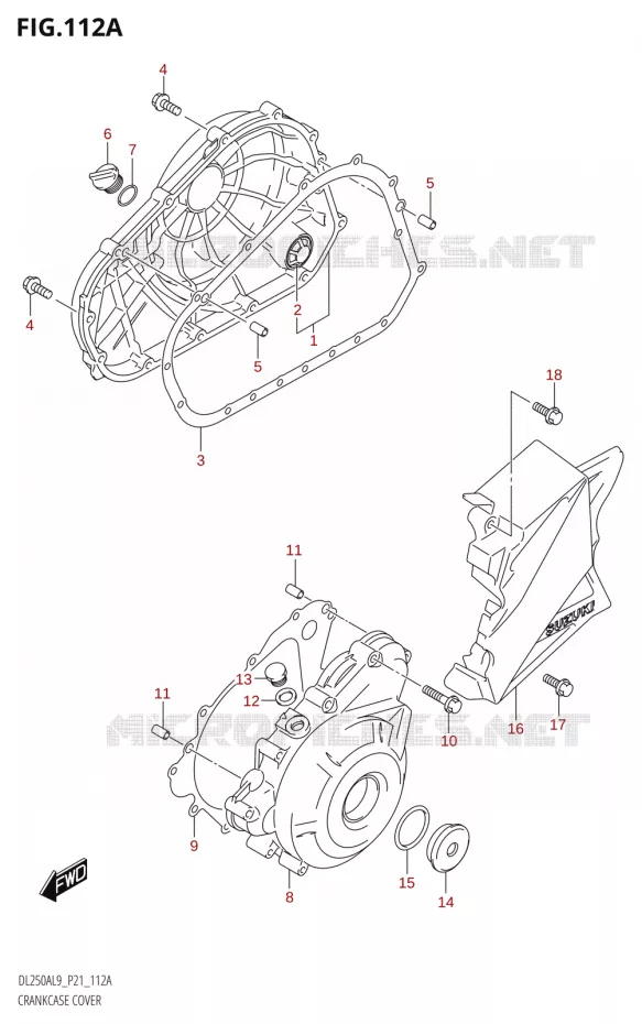 CASING Suzuki MOTO 250 V-STROM 2019  DL250A L9 (P21)