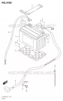 BATTERY for Suzuki V-STROM 250 2020