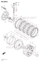 CLUTCH for Suzuki V-STROM 250 2020
