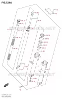 FRONT FORK for Suzuki V-STROM 250 2020