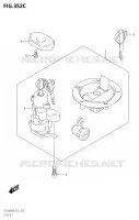 LOCK SET for Suzuki V-STROM 250 2020