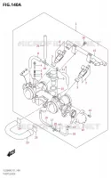 THROTTLE BODY for Suzuki V-STROM 250 2020