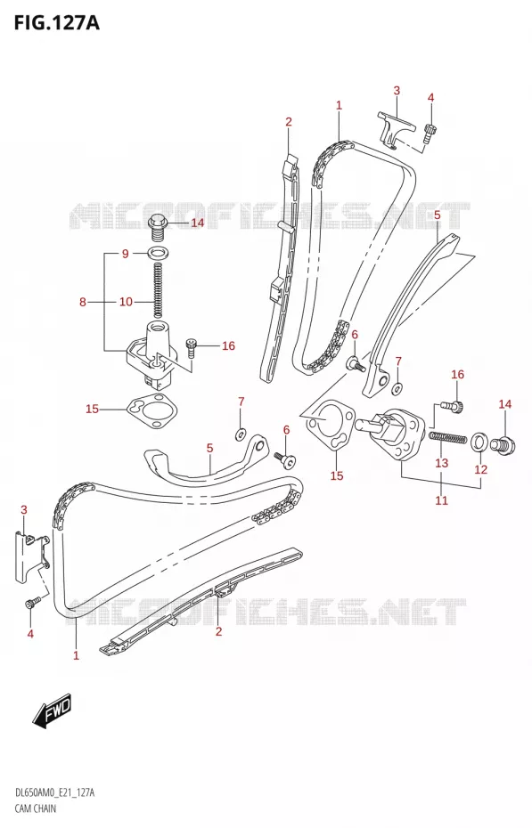 TIMING Suzuki MOTO 650 V-STROM 2020  DL650A M0 (E21)