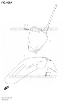 FRONT FENDER for Suzuki DR-Z 125 2019
