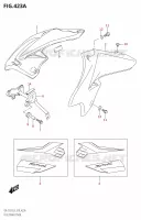 FUEL TANK COVER for Suzuki DR-Z 125 2019