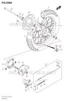 REAR WHEEL for Suzuki DR-Z 125 2019