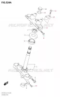 STEERING COLUMN for Suzuki DR-Z 125 2019