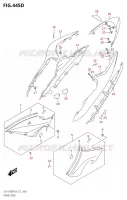FAIRING (GSX S1000FAUF:L9:E21) for Suzuki GSX-S 1000 2019