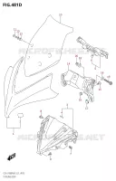 FAIRING (GSX S1000FAUF:L9:E21) for Suzuki GSX-S 1000 2019