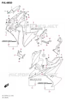 SIDE FAIRING (GSX S1000FAUF:L9:E21) for Suzuki GSX-S 1000 2019