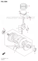 CRANKSHAFT for Suzuki GSX-S 1000 2020