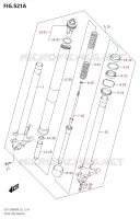 FRONT FORK for Suzuki GSX-S 1000 2020