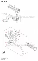 HANDGRIPS   LEVERS  for Suzuki GSX-S 1000 2020