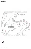 LOWER FAIRINGIEUR (GSX S1000A,GSX S1000AUF) for Suzuki GSX-S 1000 2020