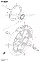 FRONT WHEELGSX S125AM0 P21) for Suzuki GSX-S 125 2020
