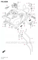 FUEL TANK ESS (GSX S125AM0 P21) for Suzuki GSX-S 125 2020