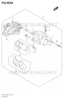REAR CALIPER for Suzuki GSX-S 125 2020